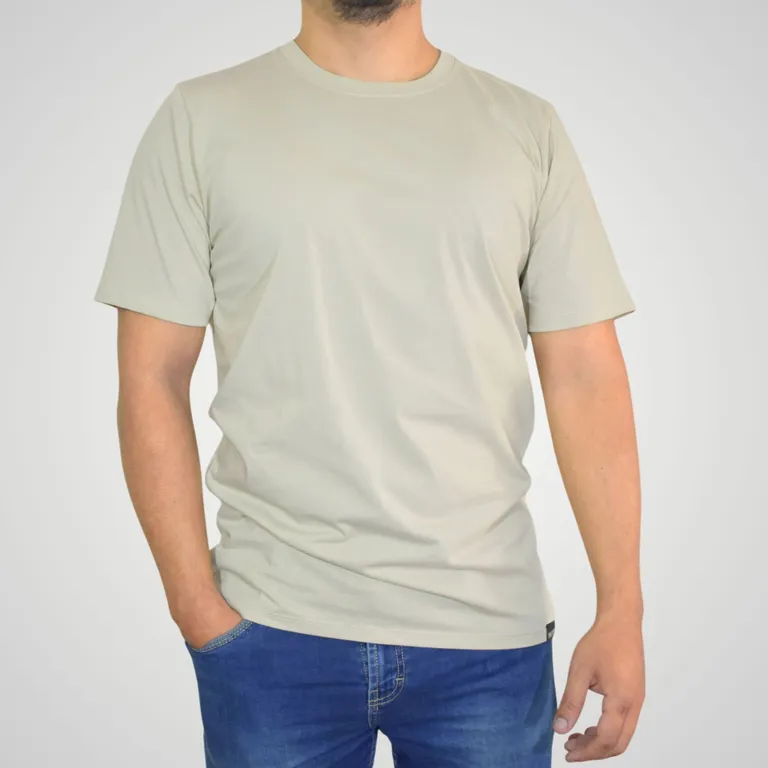 Polo Hombre Casual Algodón Peruano Regular Fit Beige