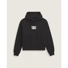 VANS - Polerón Stretch Logo Pullover Negro