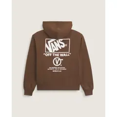 VANS - Polerón Stacked Hi Pullover Marrón