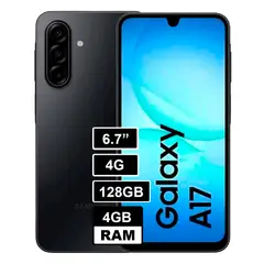 SAMSUNG - Celular Galaxy A17 4GB RAM 128GB Negro