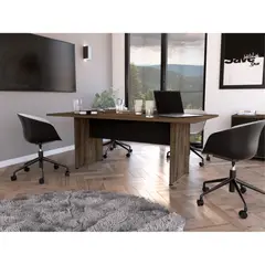 TUHOME - Mesa De Reunion Home Office M-200 75,0x200,0x100,0 Cm