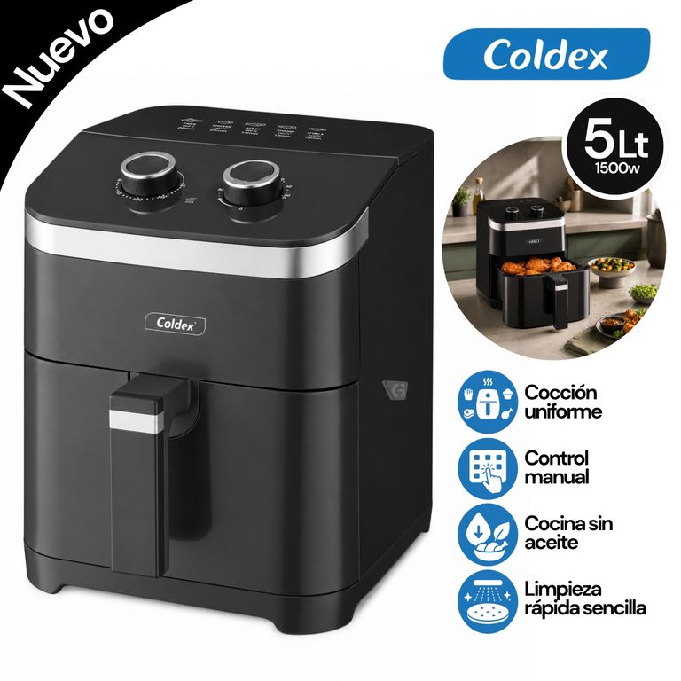 Freidora de aire manual CX- AF5M 5L