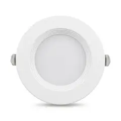 EXTRALED - Spot Para Empotrar En Caja Octogonal 9W Color Blanco Luz Cálida