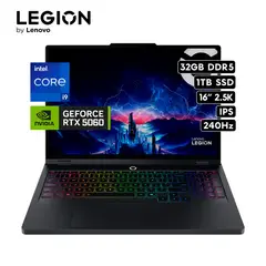 LENOVO - LEGION PRO 5 - Intel Core i9 14900HX RAM 32GB 1TB SSD NVIDIA RTX 5060 8GB 16″ WQXGA 240Hz W11