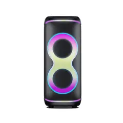 DECIBEL - Parlante torre Bt Partylights 2 80W FM 2.5h negro
