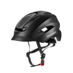 Rockbros - Casco Certificado de Scooter Ciclismo y Bicimoto