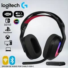 ASTRO - AUDIFONO GAMER A20X LIGHTSPEED RGB BLUETOOTH 90hrs MICROFONO to XBOX,PS,PC,NSTCH2