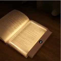 OEM - Lámpara Luz de Lectura LED con TEMPORIZADOR 99min y RECARGABLE Con 3 NIVELES de luz y Blanco