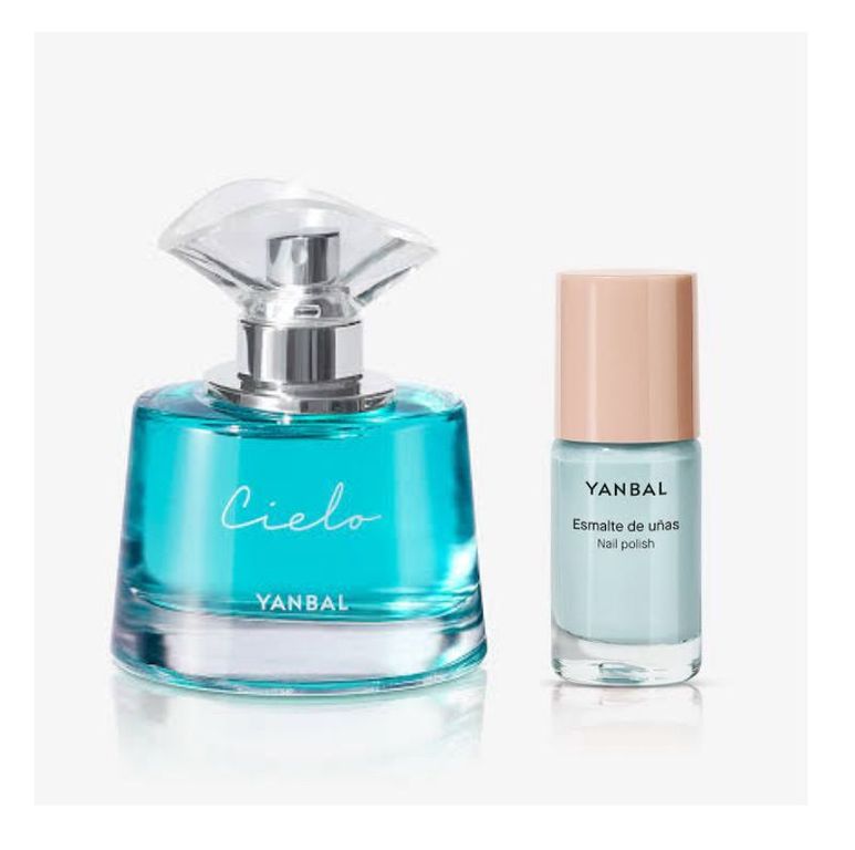 Perfume de Mujer Cielo más Esmalte Cielo -