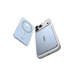 UGREEN - Power bank Magflow Air 5000mha inalámbrica Qi2 PD20W PB580 - Celeste