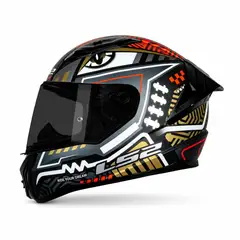 LS2 - CASCO FF810 VIGO LUPIT NEGRAMARILLO MATE V. OSCURO Y CERT ECE-2206