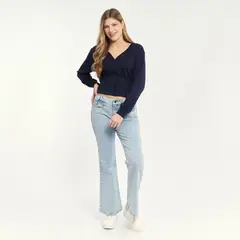 MILK - Jean Bea Azul - Celeste Mujer