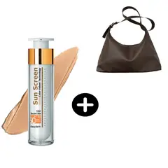 FREZYDERM - Fotoprotector Sun Screen 50ml Con Color + Bolso Retro Color Aleatorio