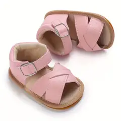 GENERICO - Sandalias rosa para bebé 06 a 12 meses - Wawita Love