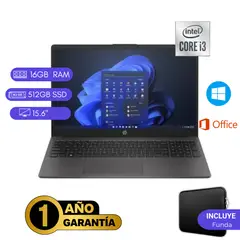 HP - LAPTOP REACONDICIONADA 15-DW1085LA CORE I3 10MA 16GB RAM 512SSD NEGRO