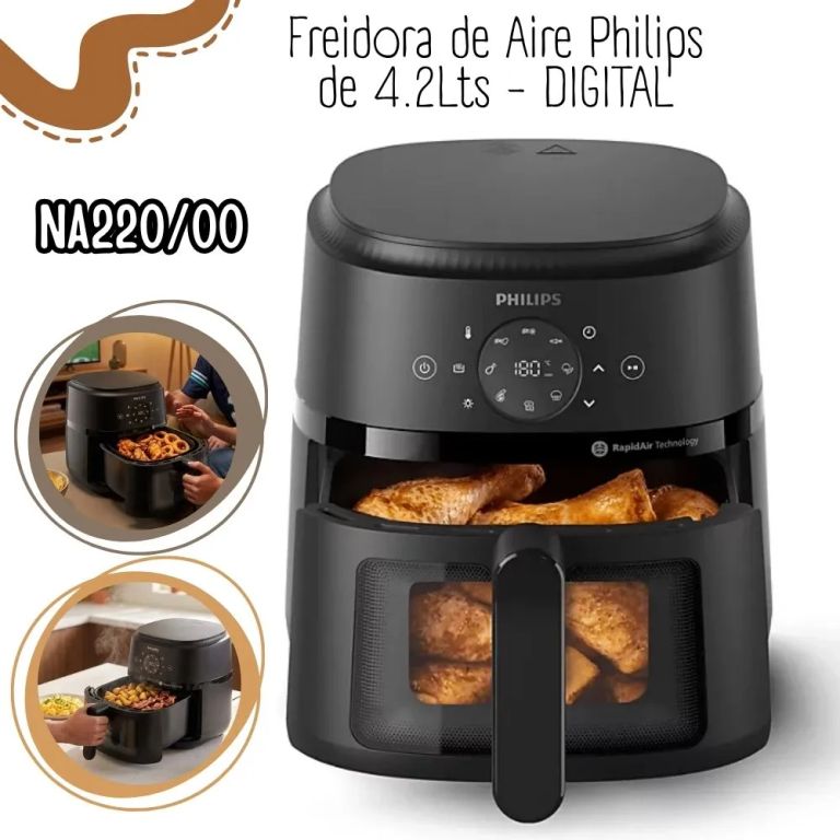 Freidora de Aire de 4.2Lts - DIGITAL NA22000