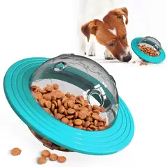 GENERICO - Juguete Dispensador de Comida Para Perros Planeta - Alimentación Lenta