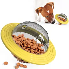 GENERICO - Juguete Dispensador de Comida Para Perros Planeta - Alimentación Lenta