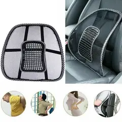 GENERICO - Cojín Lumbar De Malla Para Asiento De Auto o Oficina