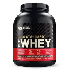 Optimum Nutrition - Proteína Gold Standard 100% Whey 5 LB - Chocolate