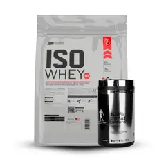 UNIVERSAL NUTRITION - Pack Proteína Iso Whey 90 Universe Nutrition 5 kg Vainilla + Creatina Kevin Levrone 500gr