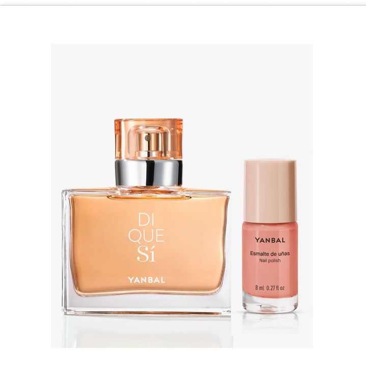 Perfume de mujer Di Que Si más esmalte Toffe -