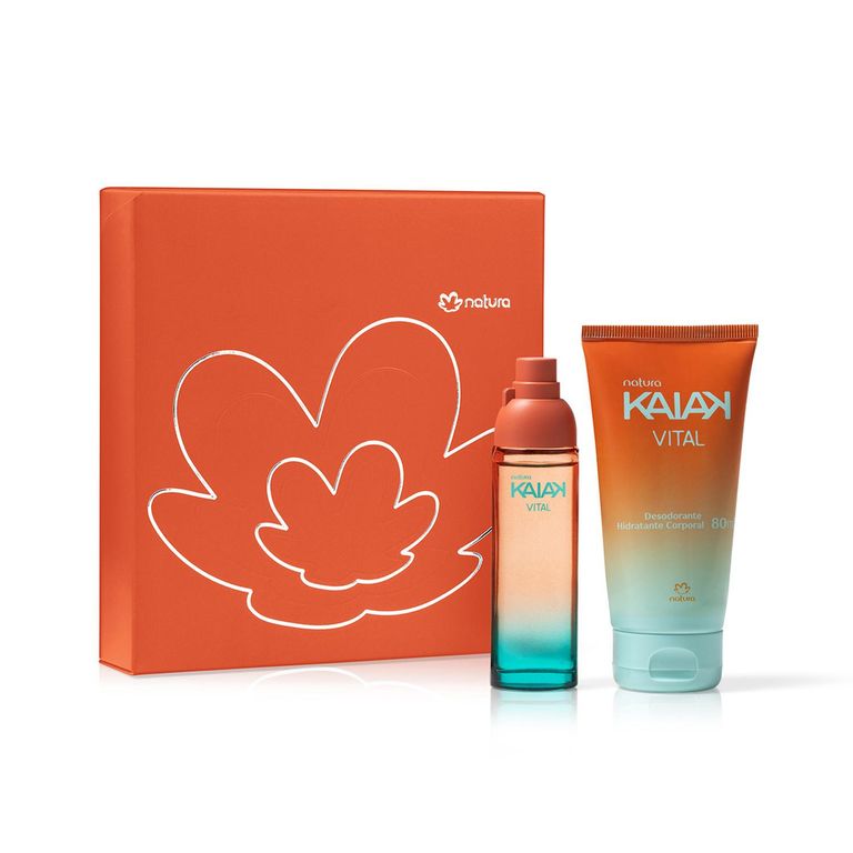 Kaiak Vital Mini Fragancia de Mujer 25ml con HIdratante Corporal 80ml