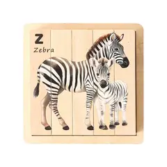 VATYERTY - Rompecabezas de animales para bebés, juguetes para la primera infancia