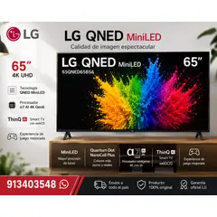 LG - Televisor QNED 65 4K THINQ AI SMART 65QNED73ASA (2026)