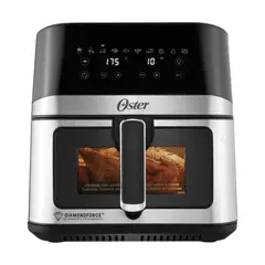 OSTER - Freidora de aire 7.5 LT con visor y luz indicador de horno - CKSTAF75WDSSDF-053