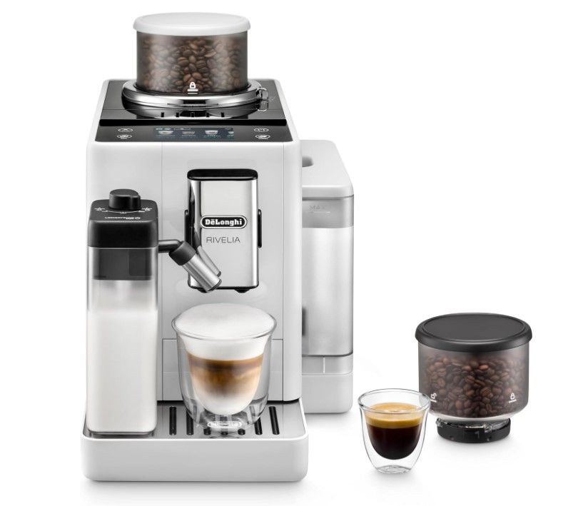 Cafetera Superautomática De’Longhi Rivelia EXAM440.55.BG, 110V EEUU+TRANSFORMADOR DE VOLTAJE
