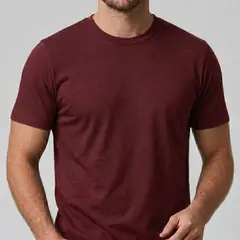 GENERICO - Polo Básico Hombre Algodón Regular Fit Rojo Vino
