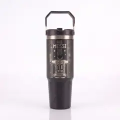 LITTLE BRU ACCESORIOS EXCLUSIVOS - Termo Tomatodo Messi Personalizado 900ML Negro