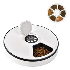 PELUDINES - Dispensador De Alimentos Automatico Para Perros Y Gatos Colo