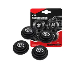 OEM - Amortiguadores Puerta De Auto Toyota Negro 4 Pcs