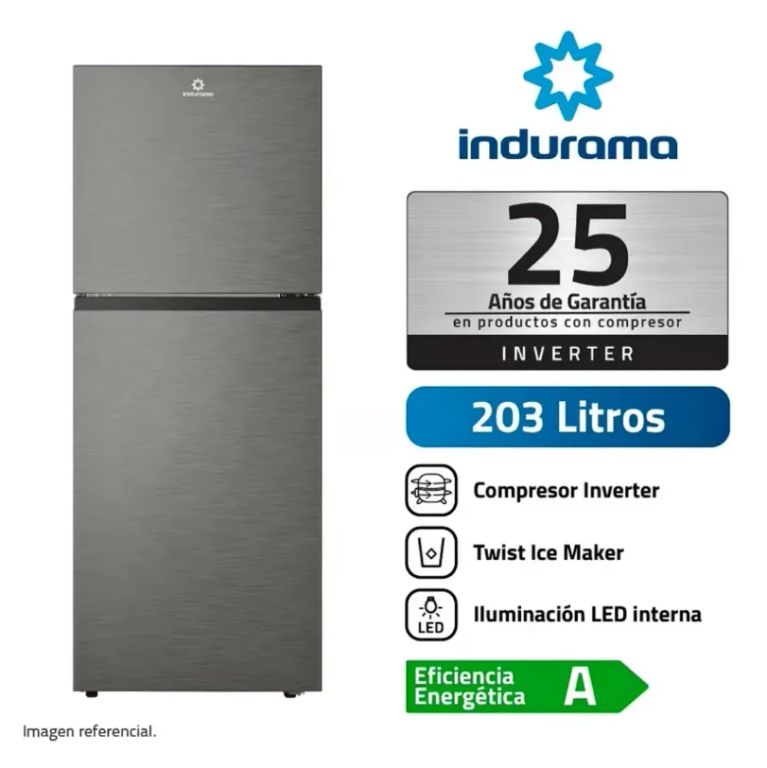 Refrigeradora RI-359I 203L Top Mount - Croma