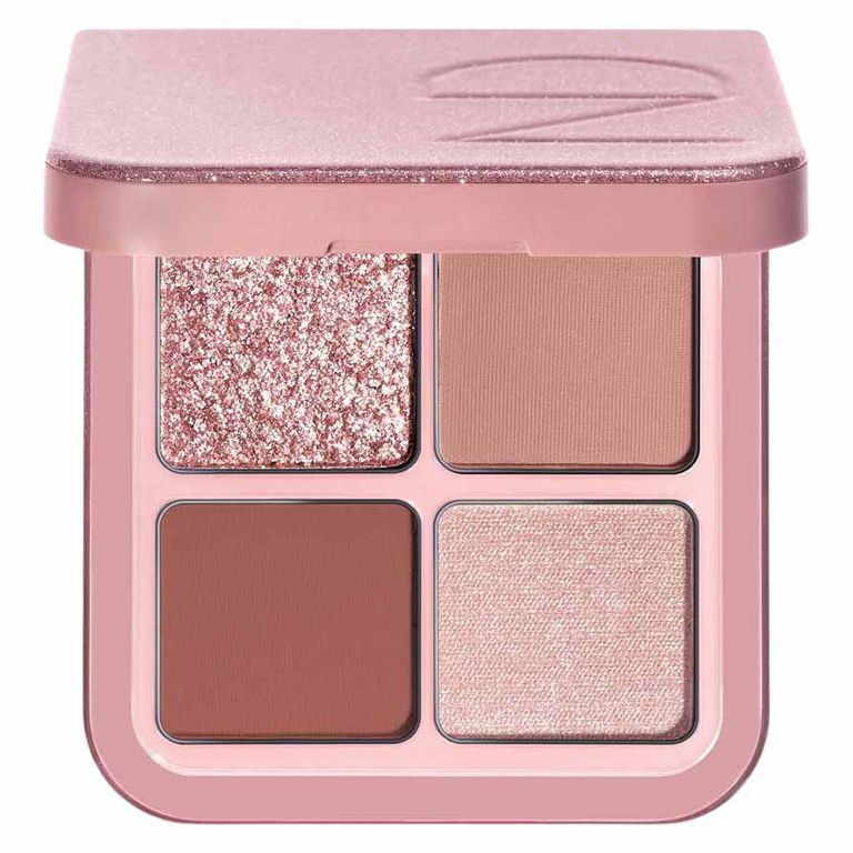 Luxe Glam Compact Quad Eyeshadow Palette - Rosy
