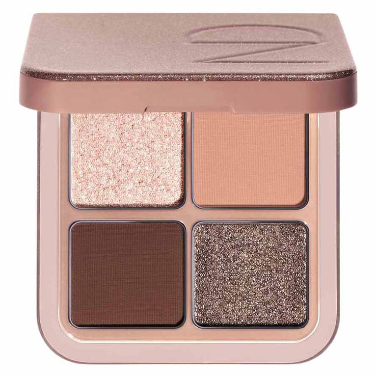 Luxe Glam Compact Quad Eyeshadow Palette - Nude