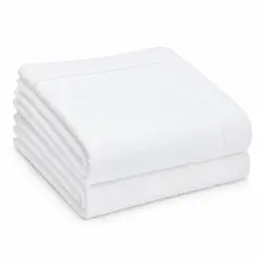 CASATEX - Piso de Baño Rectangular Blanco Signature 800 g – 100% Algodón