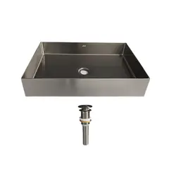 XM - Lavamanos de Acero Inoxidable 304 Satinado