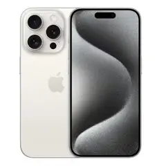 APPLE - IPhone 15 Pro Blanco 128 GB Reacondicionado