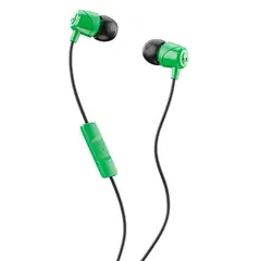Skullcandy - Audifono Jib con microfonos verde oscuro