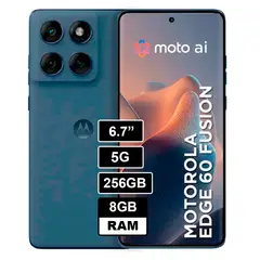 MOTOROLA - Moto Edge 60 fusión 8GB 256GB Azul