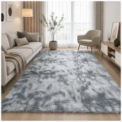 DECOKASA - Alfombra Shaggy De Pelo Largo Suave Para Sala Dormitorio Y Decoración Hogar - ALFZ01