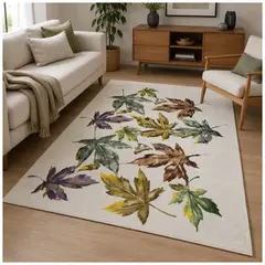 DECOKASA - Alfombra Moderna De Pelo Corto Tapete Decorativo Premium Para Sala Y Comedor - FYZ019