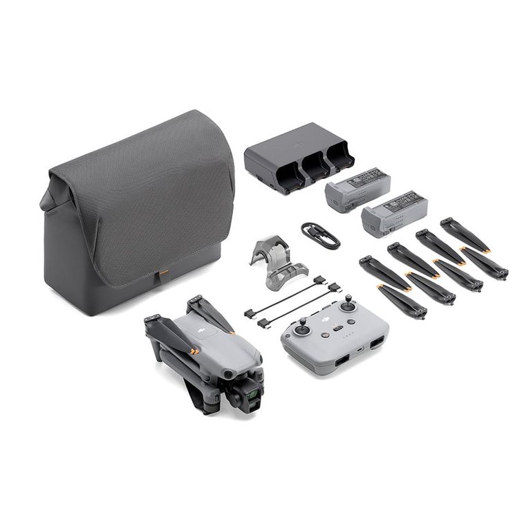 Drone Air 3S Fly More Combo 45 min 48MP 4K 32KM gris