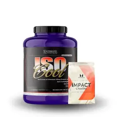 Ultimate Nutrition - Pack Proteína Iso Cool 5LB Vainilla + Creatina MyProtein 250gr