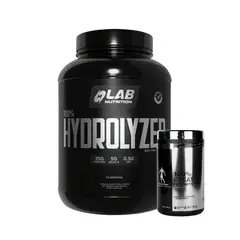 LAB NUTRITION USA - Pack Proteína Isolate 100% Hidrolizada Lab Nutrition 5LB Vainilla + Creatina Kevin Levrone 500gr