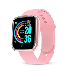GENERICO - Reloj Inteligente Smartwatch Fit D20 Rosado