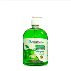 ALKOFARMA - Jabón Líquido Antibacterial 1L - Germicida Uso Profesional y Doméstico - Verde